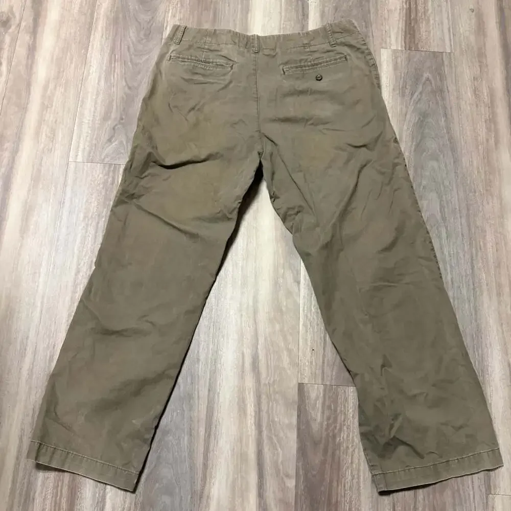Banana Republic Men's Olive Green Chino Pants Size 36x30